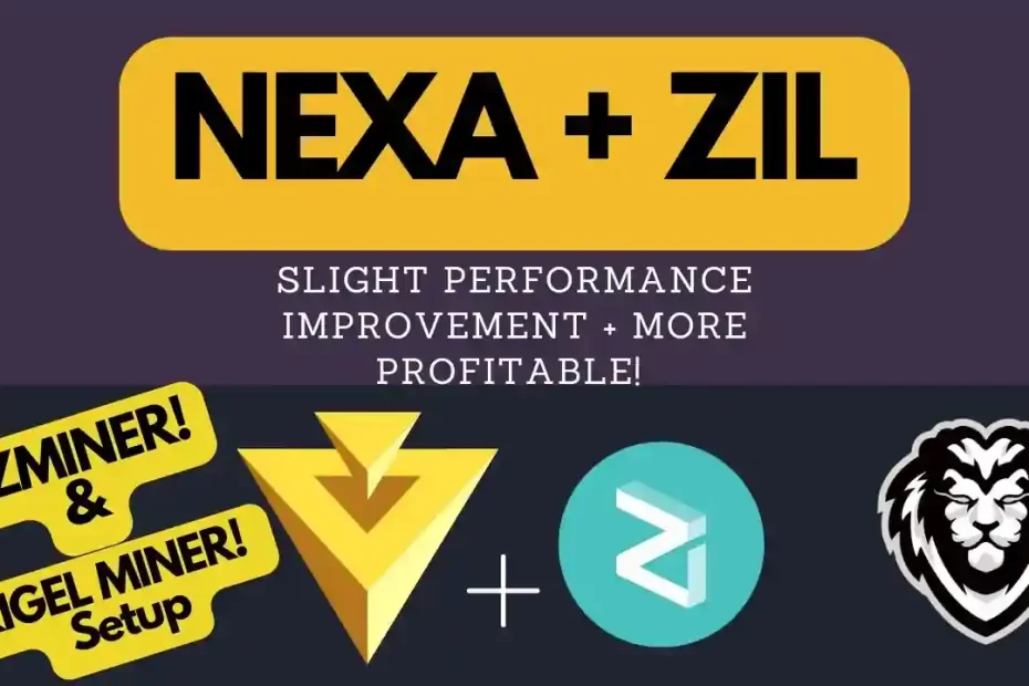 DUAL MINING NEXA + ZIL с помощью BzMiner